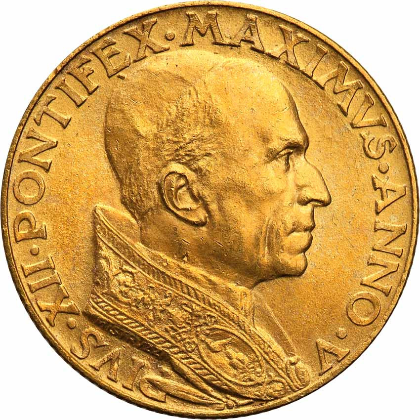 Watykan. Pius XII 1939-1958, 100 lirów 1943